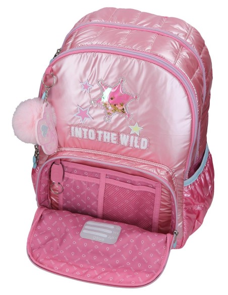 MOCHILA ADAP. 44CM 2C. C/CARRO. ENSO INTO THE WILD